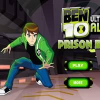 Игра Бен 10 бежит по коридору онлайн