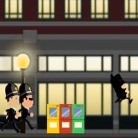 Игра Бэтмен убегает от полиции онлайн