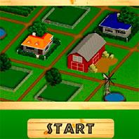 Игра Большая ферма: строительство дорог