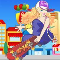 Игра Скейтборд для девчонок онлайн