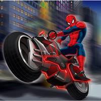 Игра Человек Паук на Мотоцикле онлайн