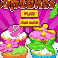 Игра Цветочные кексы онлайн