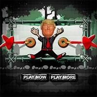 Игра Дартс с Трампом онлайн