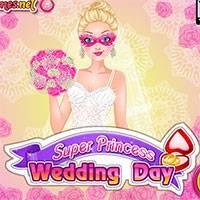 Игра День свадьбы супер принцессы онлайн