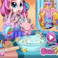 Игра Девушки из Эквестрии: Прекрасный маникюр Пинки Пай онлайн