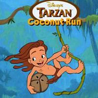 Игра Дисней: Тарзан собирает кокосы онлайн