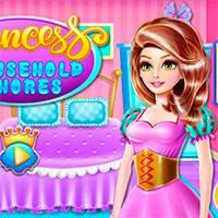 Игра Домашние дела принцессы онлайн
