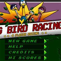 Игра Гонки птиц на троих онлайн