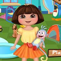 Игра Дора в детском саду онлайн