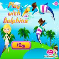Игра Гонки на дельфинах