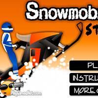 Игра Гонки на снегоходах онлайн