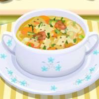 Игра Готовим вегетарианский суп онлайн