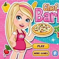 Игра Готовим пиццу с Барби онлайн