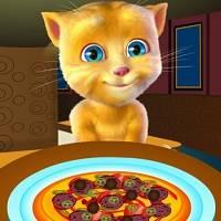 Игра Готовим пиццу с малышом Рыжиком онлайн