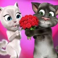 Игра Говорящий кот Том 6: Валентинка онлайн
