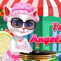 Игра Говорящая кошка Анжела онлайн