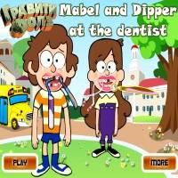 Игра Гравити Фолз - Мейбл и Диппер на приеме у врача онлайн
