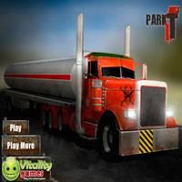 Игра На грузовиках с прицепами парковка онлайн