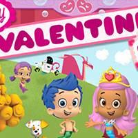 Игра Гуппи и пузырьки: день святого Валентина онлайн