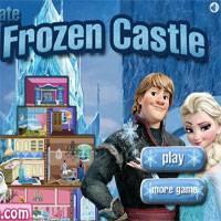 Игра Холодное сердце Эльза и Анна строят дом онлайн