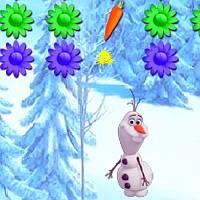 Игра Холодное Сердце Достань Морковку онлайн