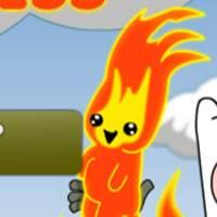 Игра Картун Нетворк: Пламенный котик онлайн