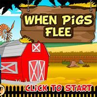 Игра Когда летают свиньи онлайн