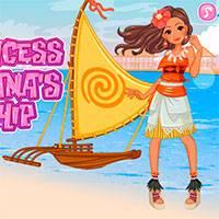 Игра Корабль принцессы Моаны онлайн