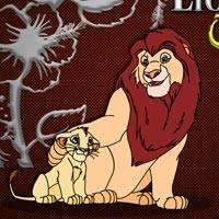 Игра Раскрась Короля льва онлайн