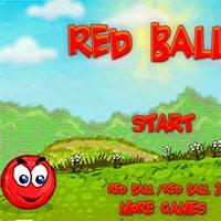 Игра Красный мяч онлайн