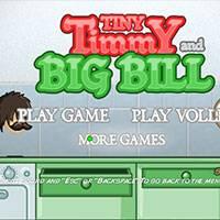 Игра Крошечный Тимми и большой Билл онлайн