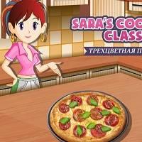 Игра Кухня Сары пицца онлайн