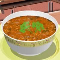 Игра Кухня Сары: Готовим суп