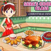 Игра Кухня Сары: Рождественский ужин онлайн