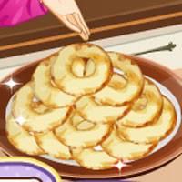 Игра Кухня Сары: Яблочные дольки онлайн
