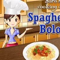Игра Кулинария Сары: Спагетти онлайн