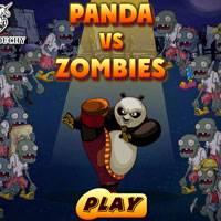 Игра Кунг Фу Панда против зомби онлайн