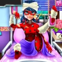 Игра Леди Баг в больнице онлайн