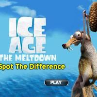 Игра Ледниковый период: Найди отличия онлайн