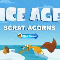 Игра Ледниковый период: Орехи на льду онлайн