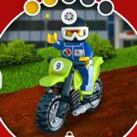 Игра Лего прыжки на мотоциклах онлайн