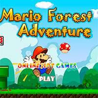 Игра Лесные Приключения Марио онлайн