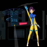 Игра Одень девушку-супергероя онлайн