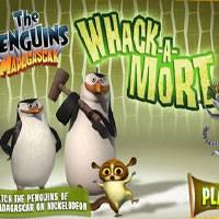 Игра Мадагаскар: Пингвины ловят Морта онлайн