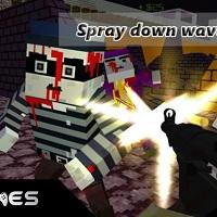 Игра Майнкрафт против зомби онлайн