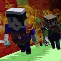 Игра Майнкрафт: сражение с зомби онлайн