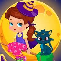 Игра Маленькая ведьма для девочек 7 лет онлайн