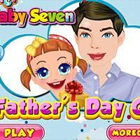 Игра Малышка севен подарок ко дню отца онлайн