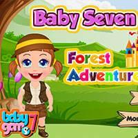 Игра Малышка севен приключение в лесу онлайн
