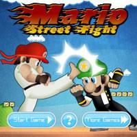 Игра Марио в уличных драках онлайн